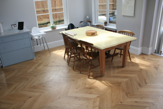 Chevron Parquet Flooring